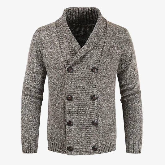 Jayden - Double-Breasted Cardigan for Classic Winter Style