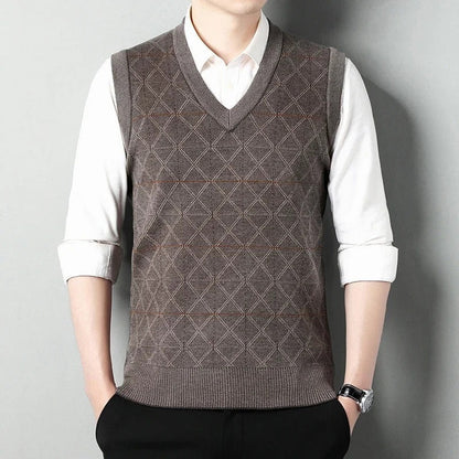 Harris - Knitted Wool Vest with Premium Soft Comfort