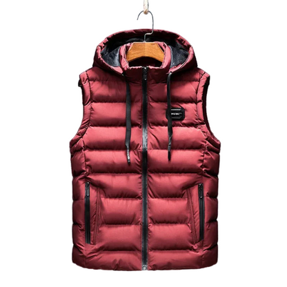 Ralph - Hooded Sleeveless Vest for Lightweight Warmth