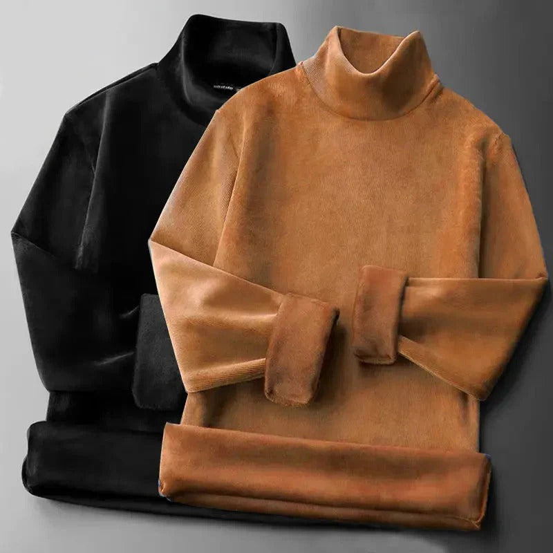 Bryan - Plush Turtleneck Sweater with Luxurious Warmth and Style
