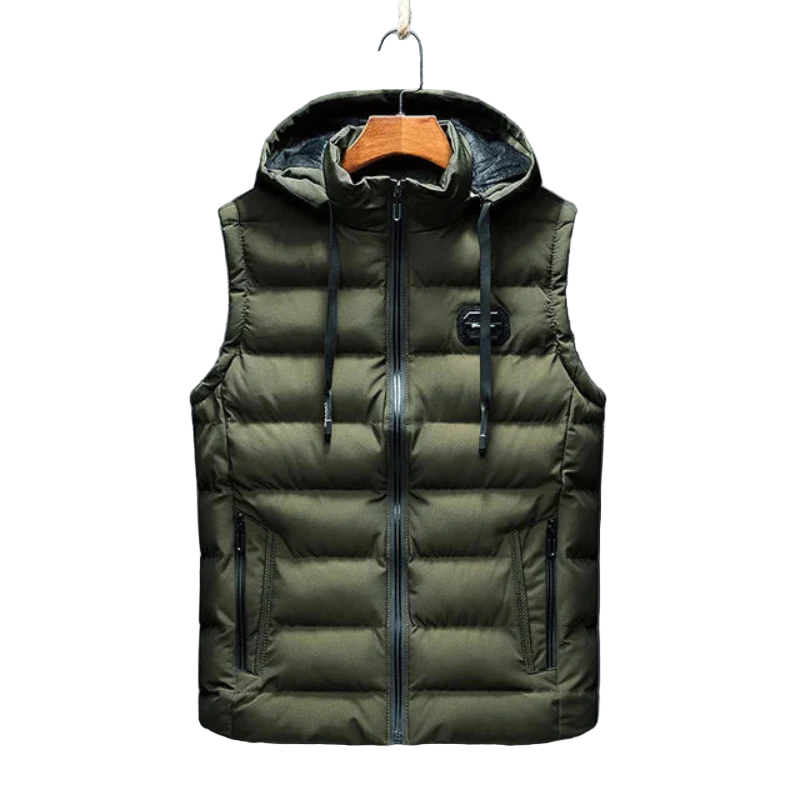 Ralph - Hooded Sleeveless Vest for Lightweight Warmth