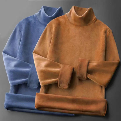 Bryan - Plush Turtleneck Sweater with Luxurious Warmth and Style