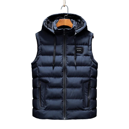 Ralph - Hooded Sleeveless Vest for Lightweight Warmth