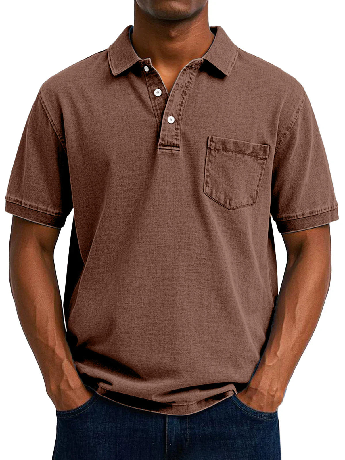 Maxime™ - Retro-Inspired Casual Polo Shirt