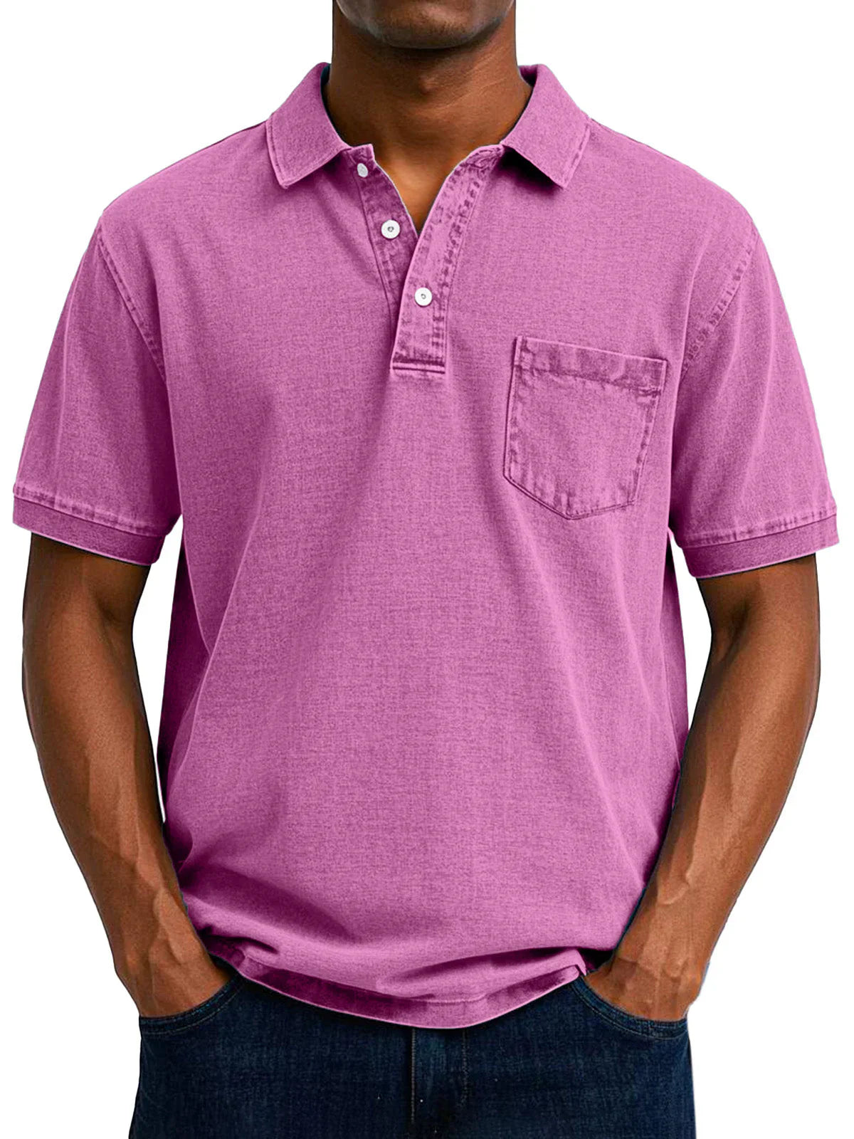 Maxime™ - Retro-Inspired Casual Polo Shirt