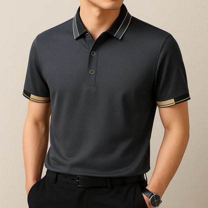 Timothy™ - Polo Shirt with Stylish Contrast Details